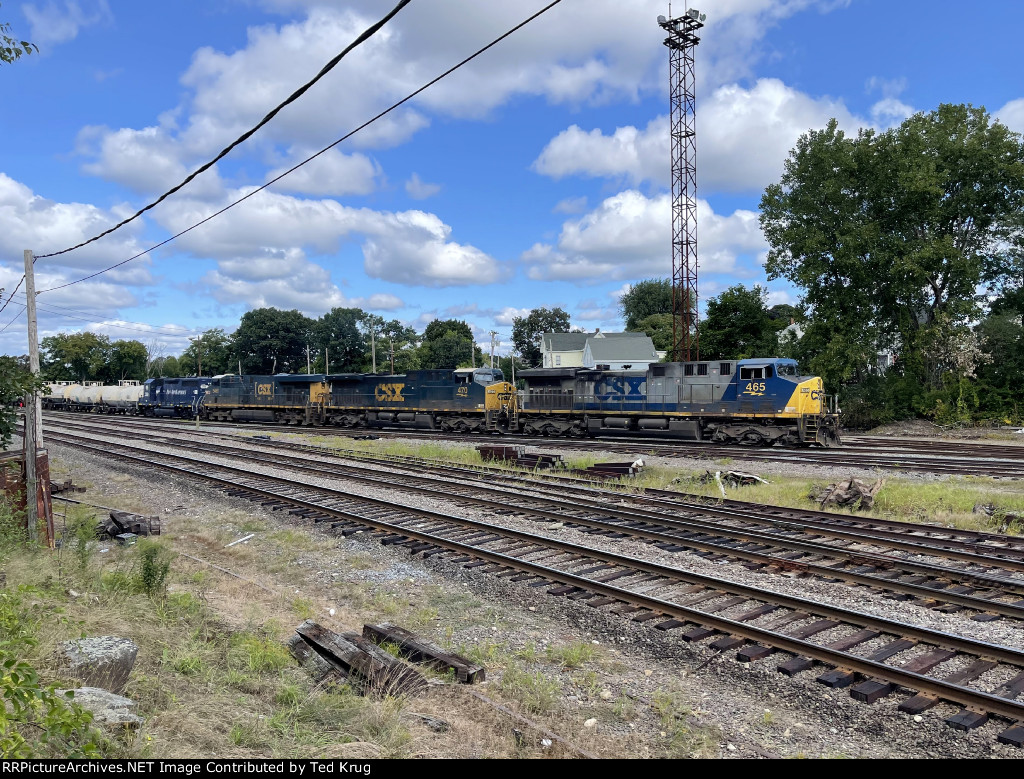 CSX 465, 470, 5461 & MEC 350